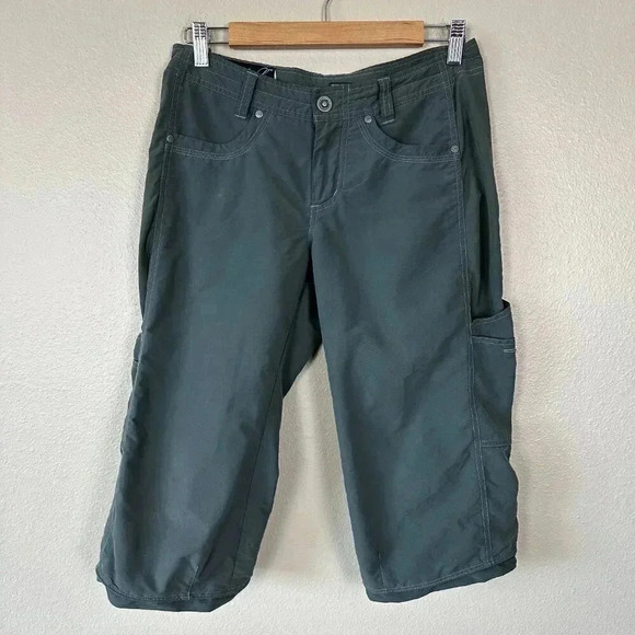 Kuhl Convertible Pant Shorts Outdoor Hiking Evergreen Women's Size 2 Regular - Picture 3 of 8